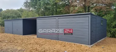 Obraz do artykułu: Garaże blaszane szeregowe dla deweloperów i wspólnot w Mysłowicach