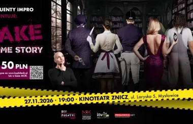 Fake Crime Story – kryminalny spektakl improwizowany grupy Bez Puenty Impro