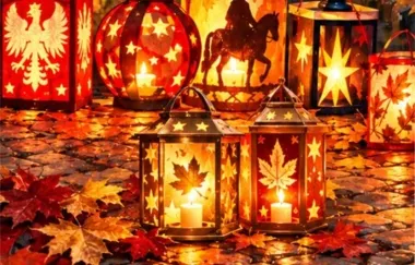 Konkurs Lampionów na św. Marcina w Dziećkowicach