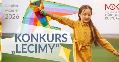 Grafika promocyjna wydarzenia Lecimy - konkurs