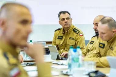 Mysłowickie muzeum przy stole rozmów o przyszłości straży pożarnej