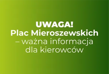 Dwa drzewa znikną z zieleńca przy placu Mieroszewskich. ZOM apeluje do kierowców