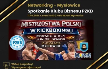 Biznes spotka się na hali podczas mistrzostw kickboxingu w Mysłowicach