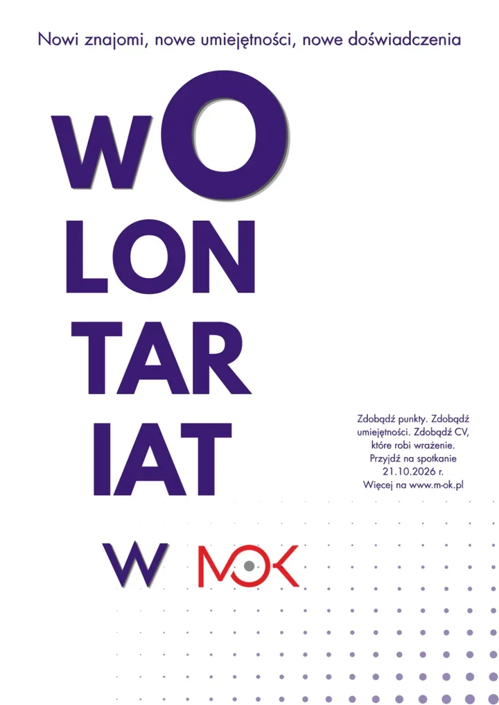 Wolontariat w Mysłowicach daje punkty, doświadczenie i miejsce przy kulturze