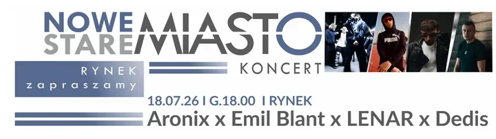 Rap, elektronika i śląska energia - Rynek w Mysłowicach znów zagra na żywo