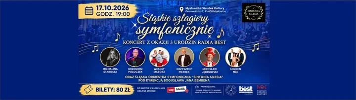 Śląskie szlagiery zabrzmią symfonicznie w Mysłowicach
