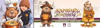 Kapibary Jesieniary 2.0 wracają na Rynek. Mysłowice szykują rekord