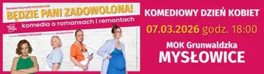 Wieczór farsy w MOK - „Będzie Pani zadowolona!” rozrusza Mysłowice