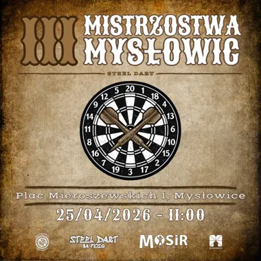 Tarcza w sercu Mysłowic - Mistrzostwa miasta w steel dart wracają po raz trzeci