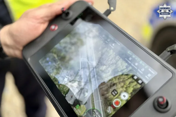 Policyjny dron namierzył 51 wykroczeń - najwięcej przy pasach w Mysłowicach