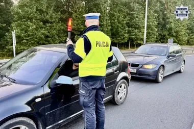 450 kontroli na A4 w Mysłowicach. Jeden kierowca nie pojechał dalej