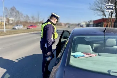 Mobilne stanowisko zarejestrowało 55 wykroczeń - akcja Bezpieczny Pieszy